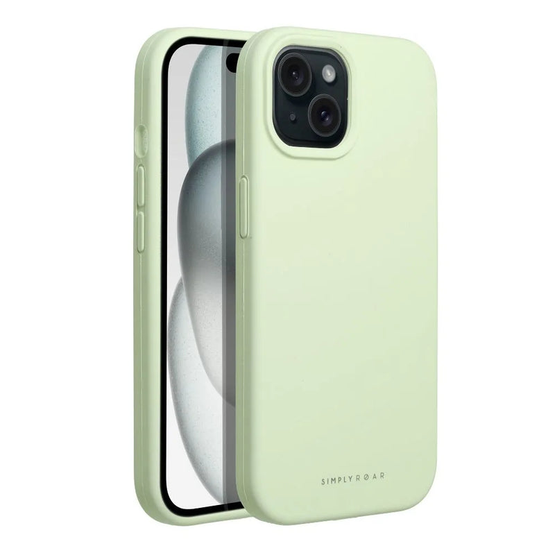 Case in hellgrün für das Apple iPhone 15
