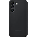Smart Clear View Cover Galaxy S22+ schwarz