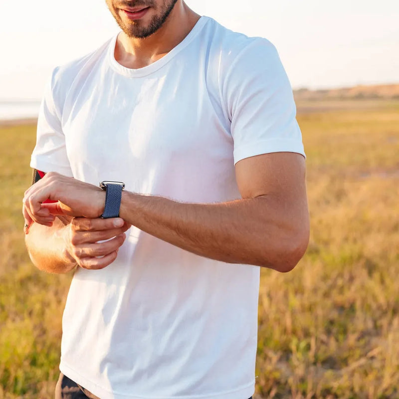 Stoff Uhrenarmband