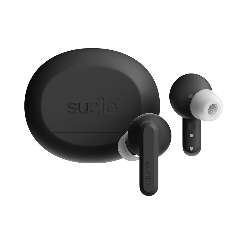 Sudio A3 Pro Black – Kompakte In-Ear Kopfhörer mit aktiver Geräuschunterdrückung