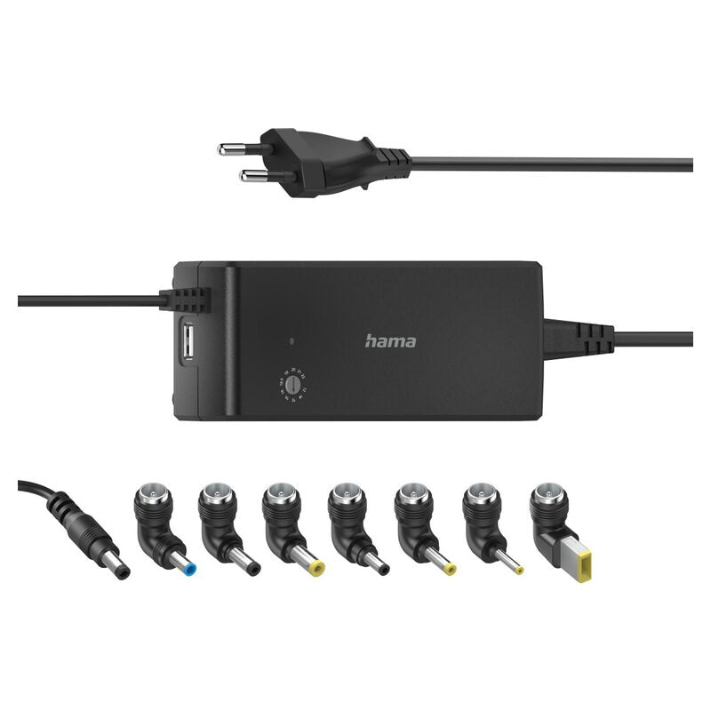 Universal-Notebook-Netzteil, 12-22V/90W, schwarz