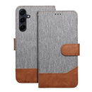 Schützen Sie Ihr Samsung Galaxy S25 Ultra stilvoll mit dem Jeans Book: Funktionale Hülle aus Denim mit Kartenfächern und robustem Verschluss für maximalen Schutz und Trend-Design. Ideal für stilbewusste Nutzer!