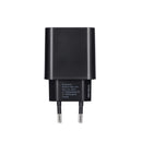 Entdecken Sie das effiziente Laden unterwegs mit dem BLUE STAR travel charger Type C PD QC4.0 3A 25W TFB-TC-25WPD in Schwarz. Dieses kompakte und leistungsstarke Ladegerät bietet 25W Power Delivery für schnelles Aufladen und kompatibel mit der Quick Charge 4.0 Technologie. Ideal für zeitbewusste Nutzer, die ihre Geräte schnell und sicher aufladen möchten.