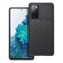 Entdecken Sie robusten Schutz für Ihr Samsung Galaxy S20 FE / S20 FE 5G mit dem THUNDER Case in eleganter schwarzer Ausführung. Die strapazierfähige Schutzhülle bewahrt Ihr Smartphone vor Stößen und Kratzern und bietet dank des strukturierten Designs zusätzlichen Grip für sicheres Handling im Alltag.