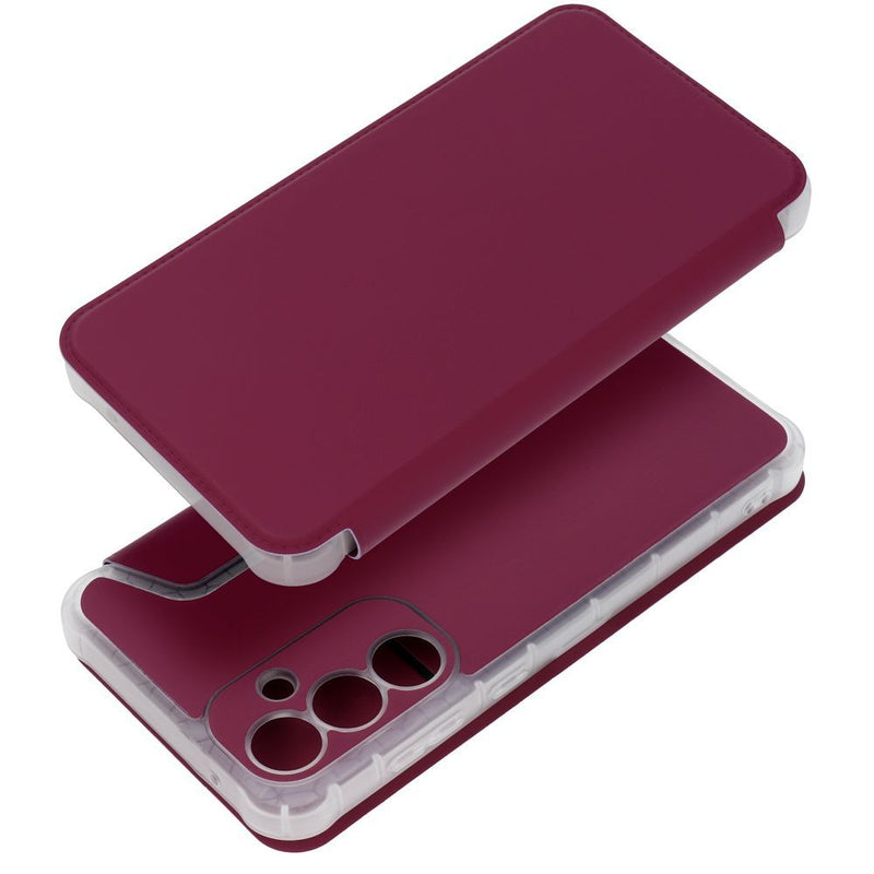 Schützen Sie Ihr Samsung Galaxy A55 5G stilvoll mit dieser eleganten, magentaroten Handytasche. Die robuste Hülle bietet nicht nur optimalen Schutz vor Stößen und Kratzern, sondern verleiht Ihrem Smartphone auch eine persönliche Note.