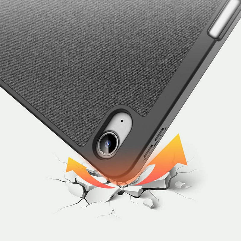 Kaufen Sie die Dux Ducis Domo Hülle für das iPad 10.9 2022. Perfekter Schutz, elegantes Design & Stifthalter. Ideal für Business und Freizeit. Schützt effektiv vor Kratzern und Stößen.