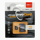 Optimieren Sie Ihre Datenspeicherung mit der MicroSD Speicherkarte 256GB CLASS 10 von IMRO. Perfekt für Videos und hochauflösende Fotografien, bietet diese Karte schnelle Übertragungsraten und kommt mit einem SD-Adapter für maximale Kompatibilität. Ideal für jedes Gerät!