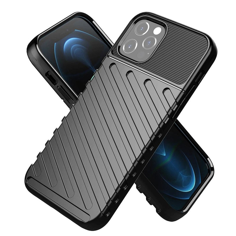 Schützen Sie Ihr Apple iPhone 17 Air! Das Forcell THUNDER Armored Case bietet speziell entwickelten Schutz mit stoßabsorbierender Struktur & verstärkten Ecken. Perfekt passgenau, ermöglicht es induktives Laden.