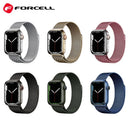 Cinturino FORCELL F-DESIGN FA03 per Apple Watch 38/40/41mm argento