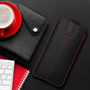 Entdecken Sie die Universal Smartphone-Tasche aus Öko-Leder! Eleganz trifft auf Funktionalität: Schutz vor Kratzern, praktischer Klettverschluss, Trageriemen für einfache Bedienung. Ideal für stilbewusste, umweltbewusste Nutzer.