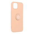 Machen Sie Ihr iPhone 13 mit dieser eleganten, pinkfarbenen Schutzhülle zum Hingucker. Der integrierte Ring bietet zusätzlichen Halt und dient als praktischer Ständer. Ideal für den stilbewussten Smartphone-Nutzer.