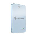 Die Forcell F-Energy SuperSlim F5K8 Powerbank in Blau bietet eine elegante und kompakte Lösung mit 5000 mAh. Sie unterstützt die MagSafe-Technologie und ermöglicht schnelles Laden dank QC4.0 und PD3.0 mit bis zu 15W. Ideal für iPhones, AirPods und Apple Watch – perfekt für mobile Nutzer!