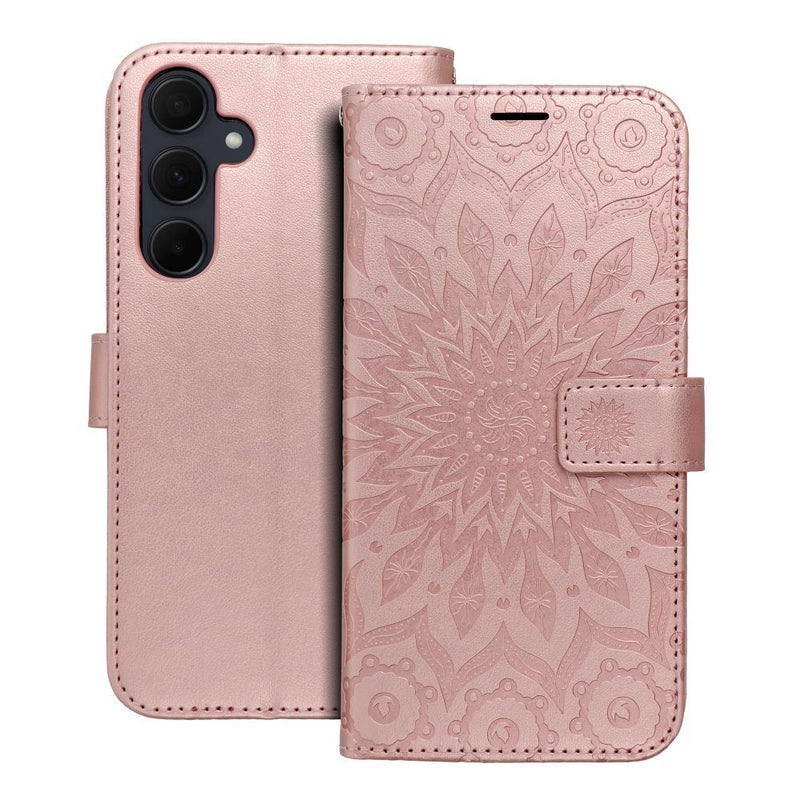Die MEZZO Holsterhülle für Samsung Galaxy A35 5G kombiniert Stil & Schutz. Entdecken Sie das langlebige, geprägte Design, praktische Taschen und sicheren Magnetverschluss. Ideal für stilbewusste Nutzer!