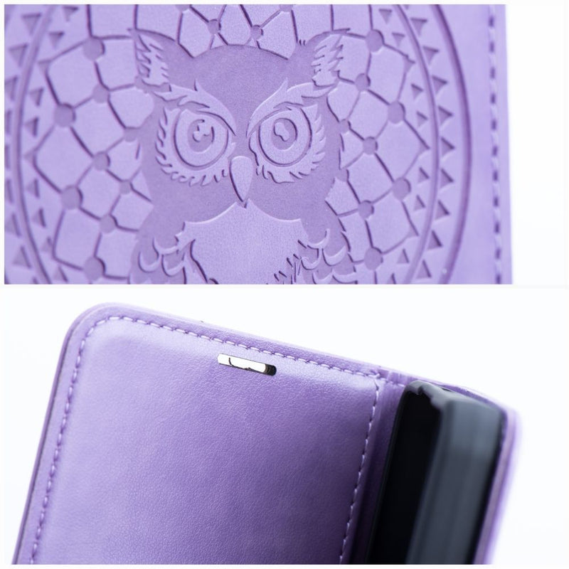 Verleihen Sie Ihrem Samsung A14 ein mystisches Flair mit der MEZZO Book Case Schutzhülle in Traumfänger-Optik. Der lila Farbton und das kunstvolle Eulendesign schützen Ihr Gerät nicht nur, sondern verleihen ihm auch einen einzigartigen und stilvollen Look. Genießen Sie die perfekte Kombination aus Sicherheit und Stil für Ihr Smartphone.