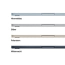 MacBook Air 13 Zoll mit M4 Chip, 10-Core CPU und 10-Core GPU, 16GB, 512GB SSD, mitternacht