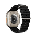 Optimieren Sie Ihr Apple Watch Erlebnis mit dem Forcell F-Design Wassersport Armband für 42/44/45/49mm – ideal für Aktive! Langlebiges, ökologisches Silikon, stylisch und anpassbar.