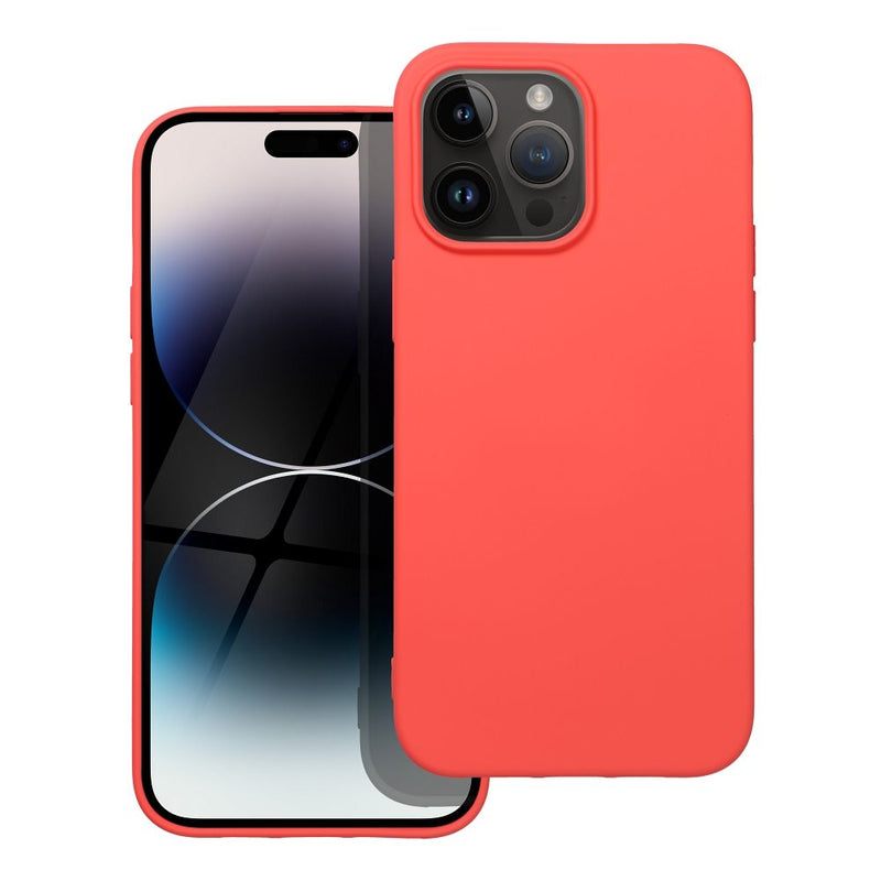 Schütze dein Apple iPhone 14 Pro Max mit dieser eleganten, roten Silikonhülle, die stilvolles Design mit Funktionalität kombiniert. Die Hülle passt sich perfekt an dein Smartphone an und bietet Schutz vor Kratzern und Stößen, ohne dabei aufzutragen.