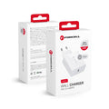 Forcell F-Energy USB C QC4.0 PD 3A 45W TFK-TC-45WPD ist ein leistungsstarker Wandladegerät mit bis zu 45 Watt. Es unterstützt die Power Delivery-Technologie für schnelles Laden. Ideal für Geräte mit USB-C-Anschluss, bietet es eine effiziente und schnelle Ladeerfahrung.