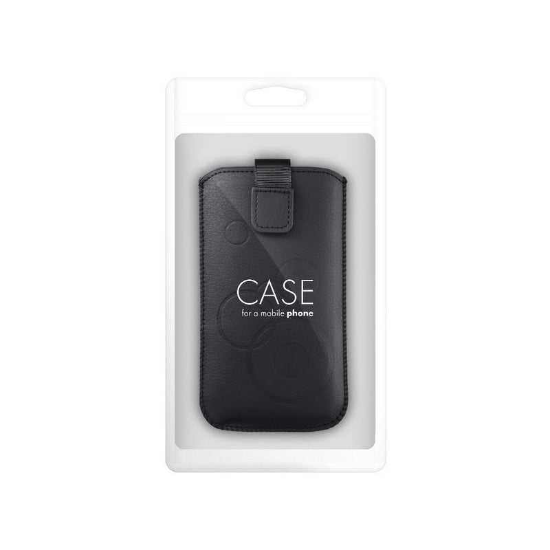 Entdecken Sie die Forcell Deko Universal Tasche für Mobiltelefone: elegant, aus Öko-Leder, mit Klettverschluss und Wildleder-Innenfutter für optimalen Schutz. Verfügbar in Schwarz, perfekt für diverse Modelle (133 x 78 mm).