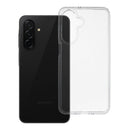 Schützen Sie Ihr Samsung Galaxy A26 stilvoll mit unserem Hybrid-Backcase! Flexibler TPU-Rahmen und transparente PC-Rückseite bieten maximalen Schutz und verhindern Verfärbungen. Kompatibel mit Wireless Charging – robust und schlank! Ideal für Ihr Samsung Galaxy A26.