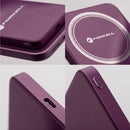 Die Forcell F-Energy SuperSlim F5K8 Powerbank mit 5000 mAh bietet eine schnelle Ladeleistung von bis zu 15W und unterstützt die MagSafe Technologie. Ihr schlankes Design und die Kompatibilität mit Geräten wie iPhone, AirPods und Apple Watch machen sie zum idealen Begleiter für unterwegs. Akku-Leistung trifft auf moderne Effizienz!
