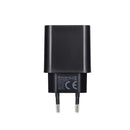Entdecken Sie das effiziente Laden unterwegs mit dem BLUE STAR travel charger Type C PD QC4.0 3A 25W TFB-TC-25WPD in Schwarz. Dieses kompakte und leistungsstarke Ladegerät bietet 25W Power Delivery für schnelles Aufladen und kompatibel mit der Quick Charge 4.0 Technologie. Ideal für zeitbewusste Nutzer, die ihre Geräte schnell und sicher aufladen möchten.
