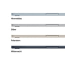 MacBook Air 15 Zoll mit M4 Chip, 10-Core CPU und 10-Core GPU, 16GB, 256GB SSD, himmelblau