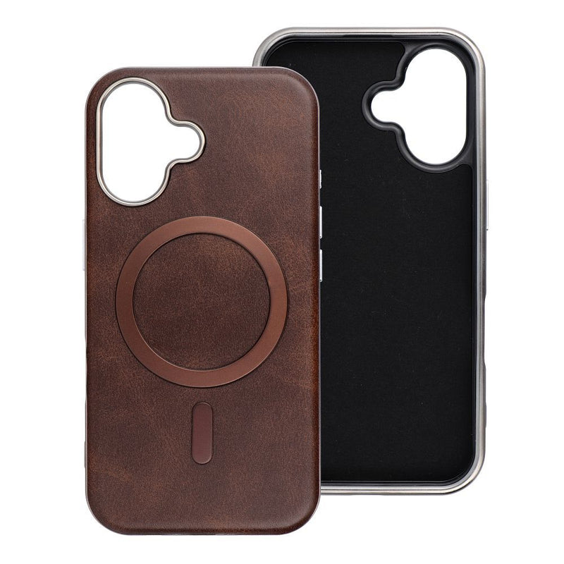 Schützen Sie Ihr Apple iPhone 14 Pro Max mit The Gentleman Mag Cover. Elegantes Design, voller MagSafe-Support und robust gegen Schäden. Verstärkt durch Eco-Leder für Luxus und Haltbarkeit.