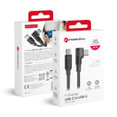 Das Forcell F-Energy USB-C zu USB-C Kabel bietet eine lange Lebensdauer und hohe Leistung mit einer Belastbarkeit von 60W. Mit Quick Charge 4.0 und PD 3A ermöglicht es schnelles Laden und Datenübertragung. Der flexible 90-Grad-Anschluss sorgt für eine einfache Handhabung und verringert Kabelbruch. Ideal für alle kompatiblen Geräte!