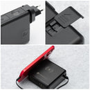 **Multifunktional Laden mit Forcell 6-in-1-Reiseladegerät**

Optimieren Sie Ihr Ladeerlebnis! Das Forcell 6-in-1-Reiseladegerät vereint Vielseitigkeit mit Leistung – perfekt für globale Abenteuer wie Alltagsgebrauch. Austauschbare Stecker (EU, UK, US) und eine 15.000 mAh Powerbank sorgen jederzeit für ausreichend Energie für alle Geräte.