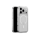 MagEasy iPhone 17 Pro MagSafe Clear Case - weißer Magsafe-Ring