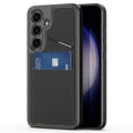 Die Dux Ducis Rafi II Mag Case für Samsung Galaxy 24 bietet MagSafe-Kompatibilität, stilvollen Schutz und praktische Funktionen wie RFID-geschützte Kartenfächer und einen verstellbaren Ständer für optimale Nutzung. Ideal für Stil und Sicherheit!
