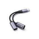 Entdecken Sie den AUX-Adapter 2in1 USB-C: Laden & Musik hören! Perfekt für Smartphones ohne 3,5-mm-Anschluss. Schnelles Laden, erstklassige Audioqualität und elegantes Design. Ideal für unterwegs.