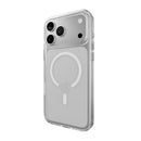 MagEasy iPhone 17 Pro Max MagSafe Clear Case - weißer Magsafe-Ring