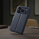 Eine stilvolle Schutzhülle für das Apple iPhone 17 Pro bietet nicht nur Schutz, sondern auch elegantes Design. Die Kombination aus einem navyblauen und einem beigen Material verleiht deinem Gerät einen modernen Look, während es gleichzeitig vor Kratzern und Stößen geschützt ist. Ideal für den täglichen Gebrauch!
