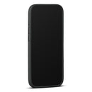 Woolnut Leder Case für iPhone Air - Schwarz