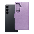 Das **MEZZO Holster** für das **Samsung Galaxy S26** vereint Stil und Funktionalität. Mit Fächern für Karten und einem magnetischen Verschluss schützt es Ihr Gerät optimal. Die innovative Musterung und Eco-Leder-Optik machen es zum perfekten Accessoire!