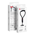 Das FORCELL F-Design R10X40 Wrist Phone Lanyard in Schwarz bietet eine praktische Lösung für sicheren Halt. Mit einer maximalen Schlaufenlänge von 20 cm sorgt es dafür, dass Ihr Smartphone immer griffbereit ist. Der verstellbare Tragekomfort und der hochwertige Materialmix machen ihn zum idealen Begleiter für unterwegs.