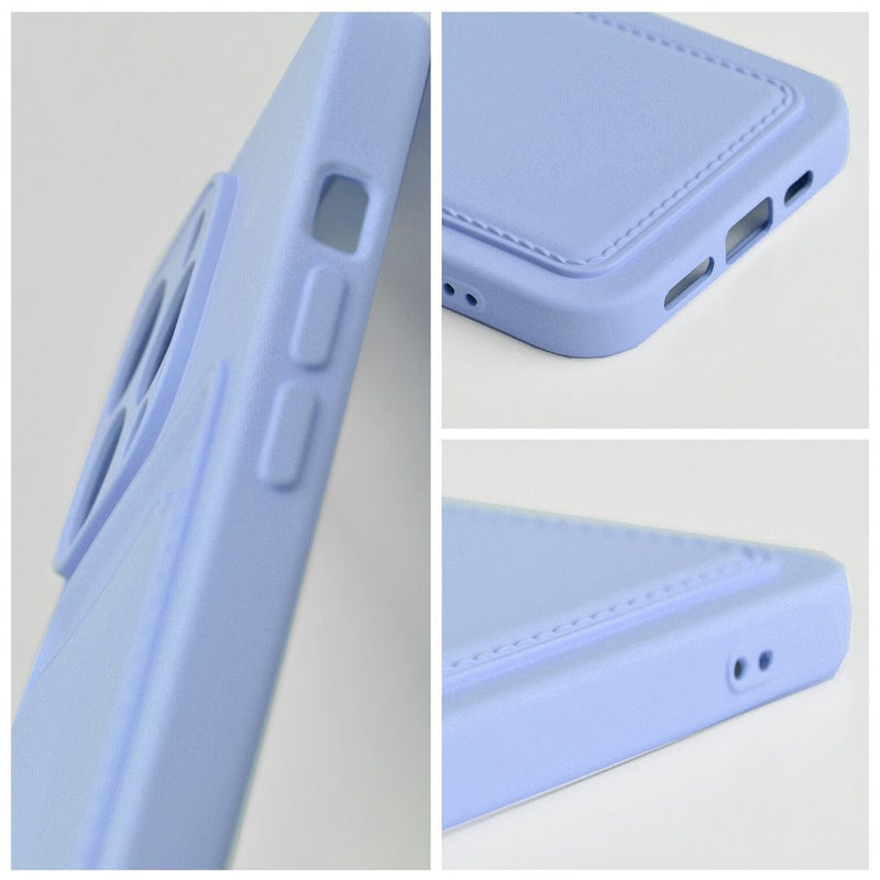 **Apple iPhone 16 Pro Silikonhülle mit Kartenfach** - Diese Silikonhülle für das iPhone 16 Pro schützt vor Kratzern und Stößen, bietet ein Kartenfach und unterstützt kabelloses Laden. Perfekt für Stil und Funktionalität!