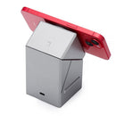 Laden Sie iPhone®, Apple Watch® & AirPods® gleichzeitig mit dem F-Energy Rotation Cube! Entdecken Sie kabelloses Laden mit MagSafe, 360° Rotation für perfekte Sicht und Qi2-Technologie für effizientes Andocken. Maximaler Komfort ohne Kabelsalat.