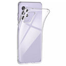 Transparente CLEAR CASE 2mm BOX Handyhülle für Samsung Galaxy A52 5G/A52 LTE: Ultra-dünn, flexibel und robust. Perfekter Schutz ohne Zusatzgewicht, volle Bedienbarkeit und Schutz fürs Display. Ideal für stilvolles Design.