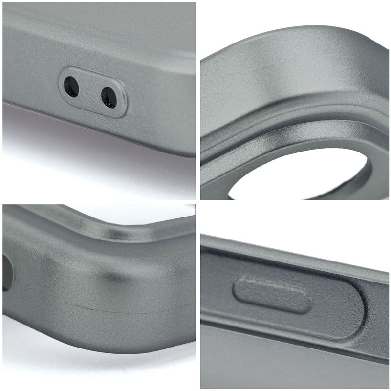 Entdecken Sie stilvollen Schutz für Ihr Samsung A55 5G mit dem METALLIC Case in elegantem Grau. Robust und schlank, bietet diese Schutzhülle optimalen Schutz ohne aufzutragen. Passgenau konzipiert, gewährleistet sie vollen Zugriff auf alle Tasten und Kamerafunktionen. Schützen Sie Ihr Gerät und behalten Sie gleichzeitig das schlanke Design bei.