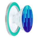 Entdecken Sie den stylischen Roar Acrylic Pop Tok in leuchtenden Blau- und Grüntönen, ein modisches Accessoire, das Ihrem Smartphone nicht nur zusätzlichen Halt verleiht, sondern es auch mit einem Hauch von Farbe zum Erlebnis macht.