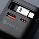 Entdecken Sie den Dual Reiselader USB-A USB-C 70W: Ideal für Vielreisende! Laden Sie bis zu drei Geräte gleichzeitig dank USB-C und USB-A Ports. Kompakt, leistungsstark mit 70W und effizienter GaN3-Technologie. Sicher und praktisch für unterwegs!