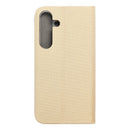 Verleihen Sie Ihrem Samsung Galaxy S24 einen Hauch von Luxus mit dieser eleganten Handytasche in Gold. Das feine Muster und der dezente Glanz verbinden Schutz und Stil nahtlos.