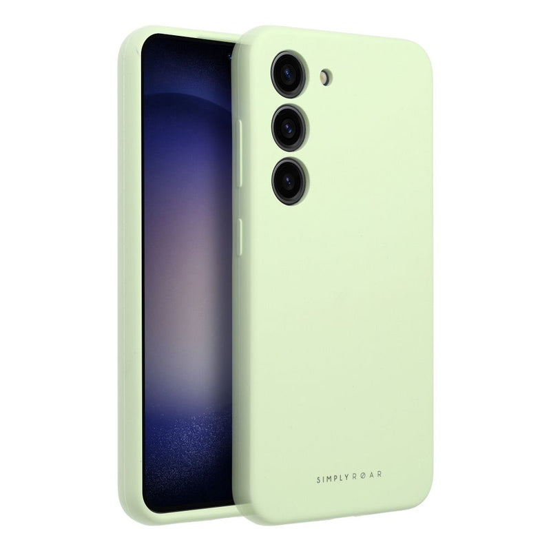 Kaufen Sie die Roar Cloud Skin Silikonhülle für Ihr Samsung Galaxy S24! Perfekter Schutz und Komfort, drahtloses Laden möglich. Stil und Sicherheit für Ihr Smartphone.