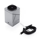 Laden Sie iPhone®, Apple Watch® & AirPods® gleichzeitig mit dem F-Energy Rotation Cube! Entdecken Sie kabelloses Laden mit MagSafe, 360° Rotation für perfekte Sicht und Qi2-Technologie für effizientes Andocken. Maximaler Komfort ohne Kabelsalat.