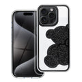 Schützen Sie Ihr iPhone 16 Pro mit der Teddy Bear Hülle: glitzerndes Design, erstklassige Materialien und erhöhte Kanten für optimalen Schutz. Ein modisches Accessoire, das Langlebigkeit bietet.
