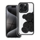 Schützen Sie Ihr iPhone 16 Pro mit der Teddy Bear Hülle: glitzerndes Design, erstklassige Materialien und erhöhte Kanten für optimalen Schutz. Ein modisches Accessoire, das Langlebigkeit bietet.