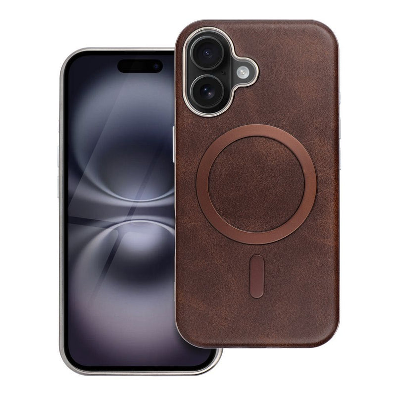 Schützen Sie Ihr Apple iPhone 14 Pro Max mit The Gentleman Mag Cover. Elegantes Design, voller MagSafe-Support und robust gegen Schäden. Verstärkt durch Eco-Leder für Luxus und Haltbarkeit.